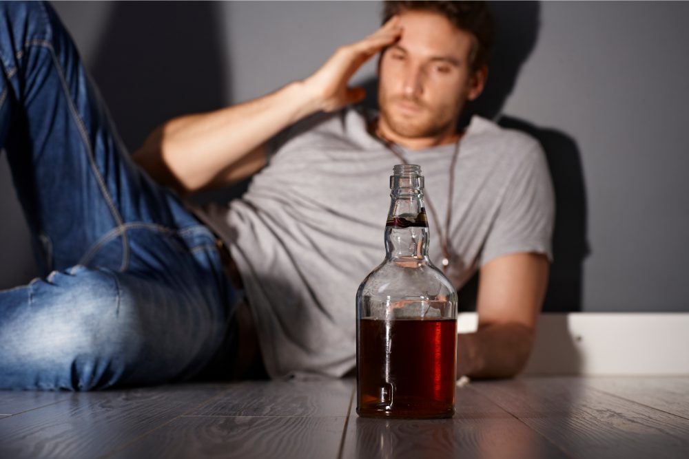 Wellbrook Recovery shows an alcoholic to represent the stages of addiction