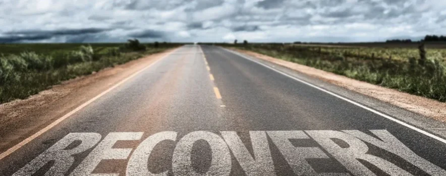 Road marked ‘recovery’. What’s the next step to expect after detox?