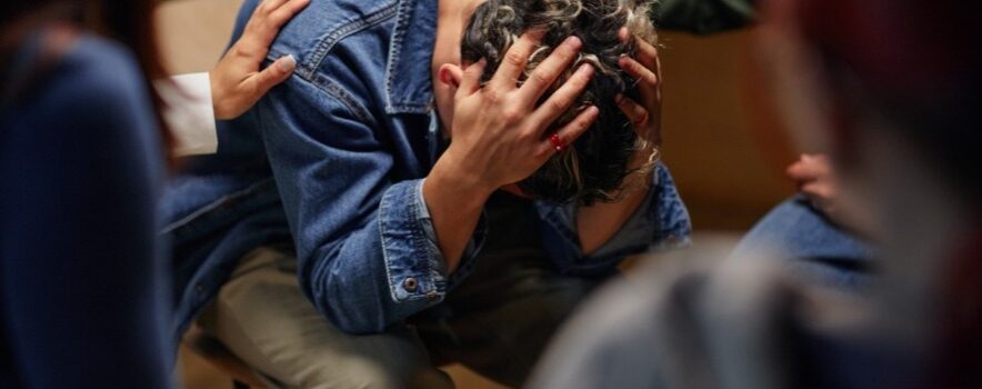 distressed-person-supported