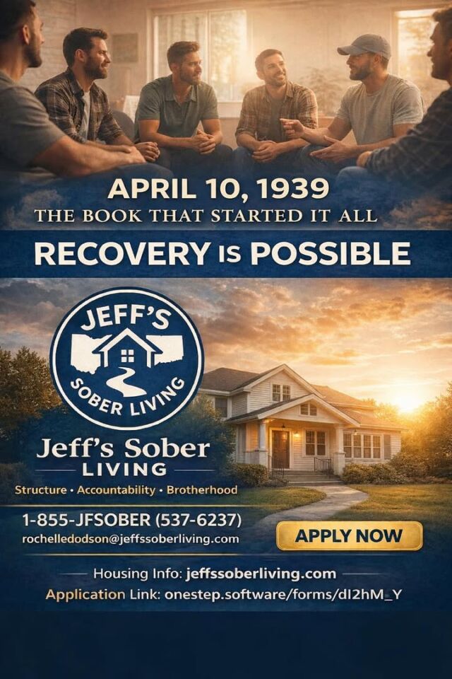 We love working with Jeff’s Sober Living and we’re proud to share their mission. 💙 #onedayatatime #itstillworks
