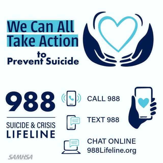 #suicideprevention #988Lifeline